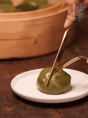 軟軟糯糯，香味可以秒殺99%的成品青團