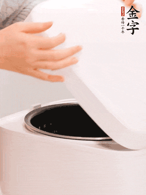 泡發(fā)香菇的水和調(diào)好的醬汁混合在一起，倒入電飯煲中，煮飯。